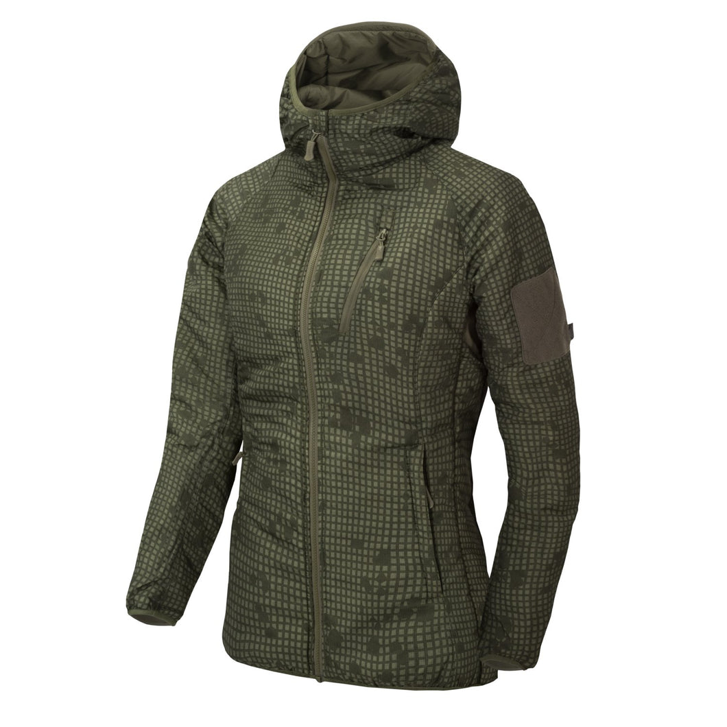 Helikon-Tex Women's Wolfhound Hoodie Jacket - Climashield Apex - Red Hawk Tactical