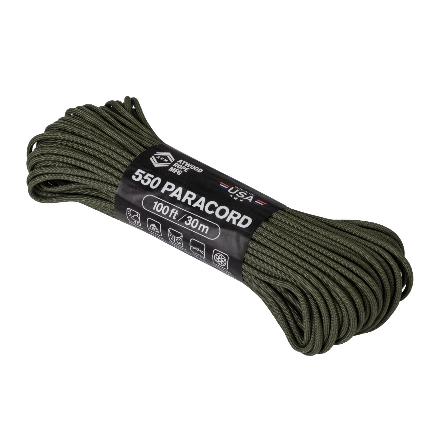 Atwood Rope MFG 550 Paracord (100ft)