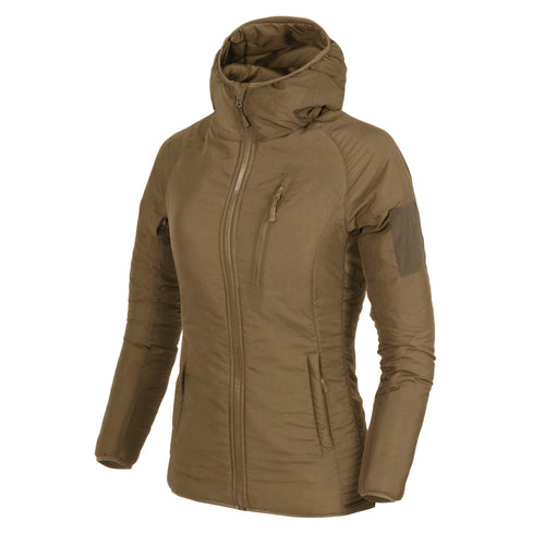 Helikon-Tex Women's Wolfhound Hoodie Jacket - Climashield Apex - Red Hawk Tactical